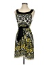 Speechless Print Yellow Cocktail Dress Size S - photo 1