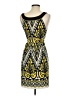 Speechless Print Yellow Cocktail Dress Size S - photo 2