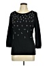 Cynthia Rowley TJX Stars Black Pullover Sweater Size M - photo 1