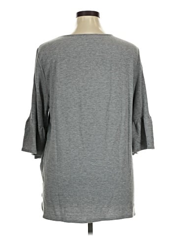 Adrianna Papell 3/4 Sleeve T-Shirt (view 2)