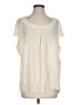 Escada Ivory Short Sleeve Blouse Size 4 - photo 1