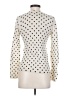 Cynthia Rowley 100% Cashmere Polka Dots Ivory Cashmere Pullover Sweater Size S - photo 2