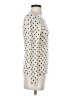 Cynthia Rowley 100% Cashmere Polka Dots Ivory Cashmere Pullover Sweater Size S - photo 4