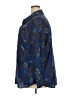 Just My Size 100% Polyester Paisley Blue Long Sleeve Blouse Size 2X Plus - photo 5