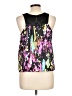 Nine West 100% Polyester Black Sleeveless Blouse Size 12 - photo 2