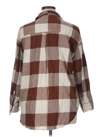 Old Navy 3/4 Sleeve Button-Down Shirt (view 2)
