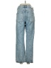 Express 100% Cotton Hearts Blue Jeans Size 4 - photo 2