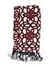 Unbranded 100% Silk Red Silk Scarf One size - photo 2