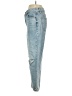 Express 100% Cotton Hearts Blue Jeans Size 4 - photo 5