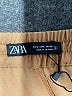 Zara Solid Brown Casual Pants Size L - photo 7