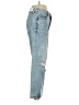 Express 100% Cotton Hearts Blue Jeans Size 4 - photo 4