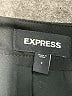 Express Solid Black Formal Skirt Size 4 - photo 4