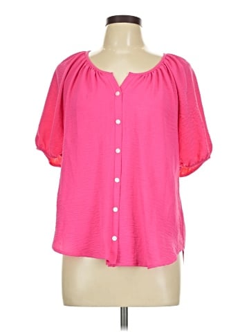 Chris & Carol Short Sleeve Blouse (view 1)