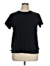 Gap 100% Cotton Black Short Sleeve Top Size XL - photo 1