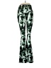 Zara Print Green Active Pants Size M - photo 1