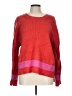 Sen Color Block Red Pullover Sweater Size Lg (3) - photo 1
