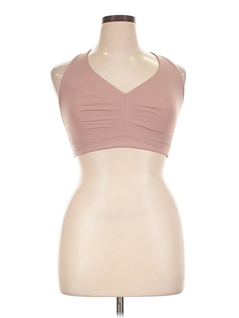 Pre-owned Athleta Sports Bra In Pink