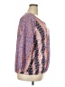 Monroe and Main Purple 3/4 Sleeve Blouse Size 2X - photo 4