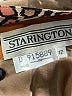 Starington Animal Print Brown Long Sleeve Blouse Size 12 - photo 7