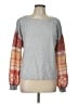 Tiny 100% Cotton Gray Long Sleeve Top Size L - photo 1