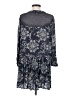 Hinge Paisley Gray Casual Dress Size S - photo 2