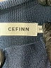 Cefinn 100% Merino Blue Turtleneck Sweater Size M - photo 7