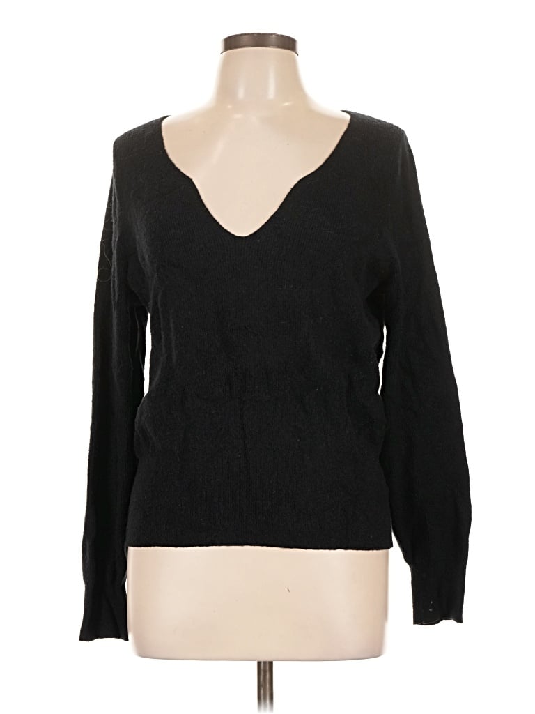 Pre-owned Leith Long Sleeve T-shirt In Black