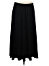 Jason Maxwell Solid Black Formal Skirt Size M - photo 1