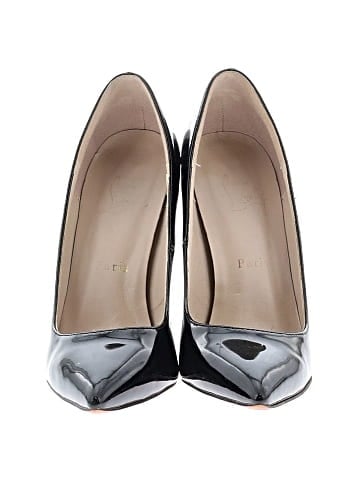 Christian Louboutin Patent Leather Pigalle Follies 100mm Pumps (view 2)