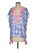 Lilly Pulitzer 100% Rayon Blue Sleeveless Blouse Size S - photo 1