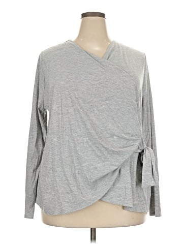 Lane Bryant Long Sleeve T-Shirt (view 1)