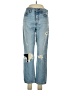 Levi's 100% Cotton Hearts Blue Jeans Size 26 waist - photo 1