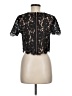 Yumi Black Short Sleeve Top Size 6 - photo 2