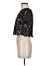 Yumi Black Short Sleeve Top Size 6 - photo 5