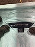 Tommy Hilfiger Teal Short Sleeve Button-Down Shirt Size L - photo 7