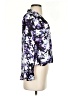 Apt. 9 100% Polyester Floral Purple 3/4 Sleeve Blouse Size XS (petite) - photo 4