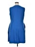 Ofeefan Solid Blue Casual Dress Size XL - photo 2