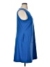 Ofeefan Solid Blue Casual Dress Size XL - photo 4