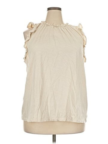 LC Lauren Conrad Sleeveless Blouse (view 1)