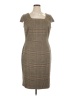 Nine West Tweed Brown Casual Dress Size XL - photo 1