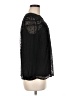 HD in Paris Black Long Sleeve Blouse Size 8 - photo 4