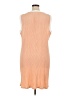 Nina Leonard 100% Polyester Orange Casual Dress Size XL - photo 2