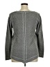AB Studio Chevron-herringbone Gray Pullover Sweater Size XL - photo 2