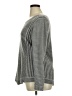 AB Studio Chevron-herringbone Gray Pullover Sweater Size XL - photo 5