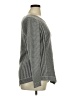 AB Studio Chevron-herringbone Gray Pullover Sweater Size XL - photo 4