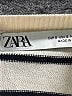 Zara Stripes Ivory Turtleneck Sweater Size S - photo 7