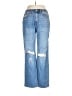 Torrid Hearts Blue Jeans Size 10 - photo 1