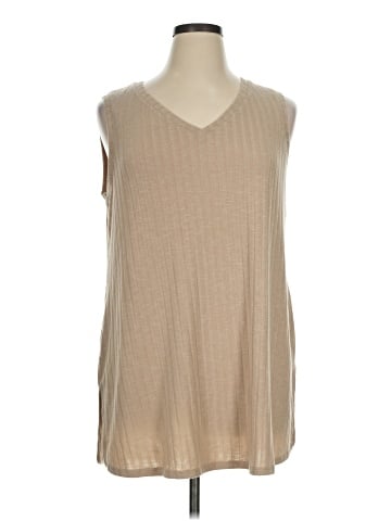 Lane Bryant Sleeveless T-Shirt (view 1)