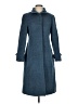 Talbots Blue Wool Coat Size 4 - photo 1