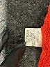 Unbranded 100% Acrylic Orange Pullover Sweater Size L (estimated) - photo 7